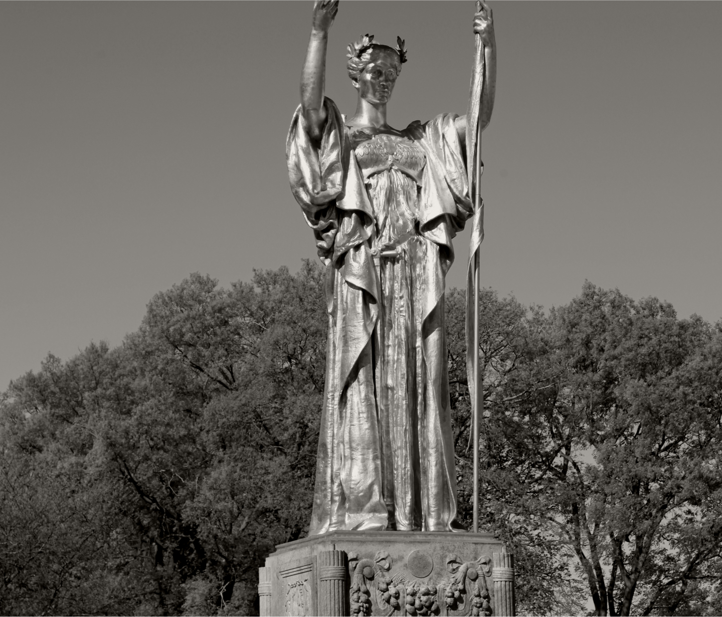 Republic Statue in Jackson Park.